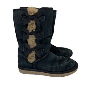 Koolaburra by UGG Victoria Tall Women's Winter Boots In Black Size 8